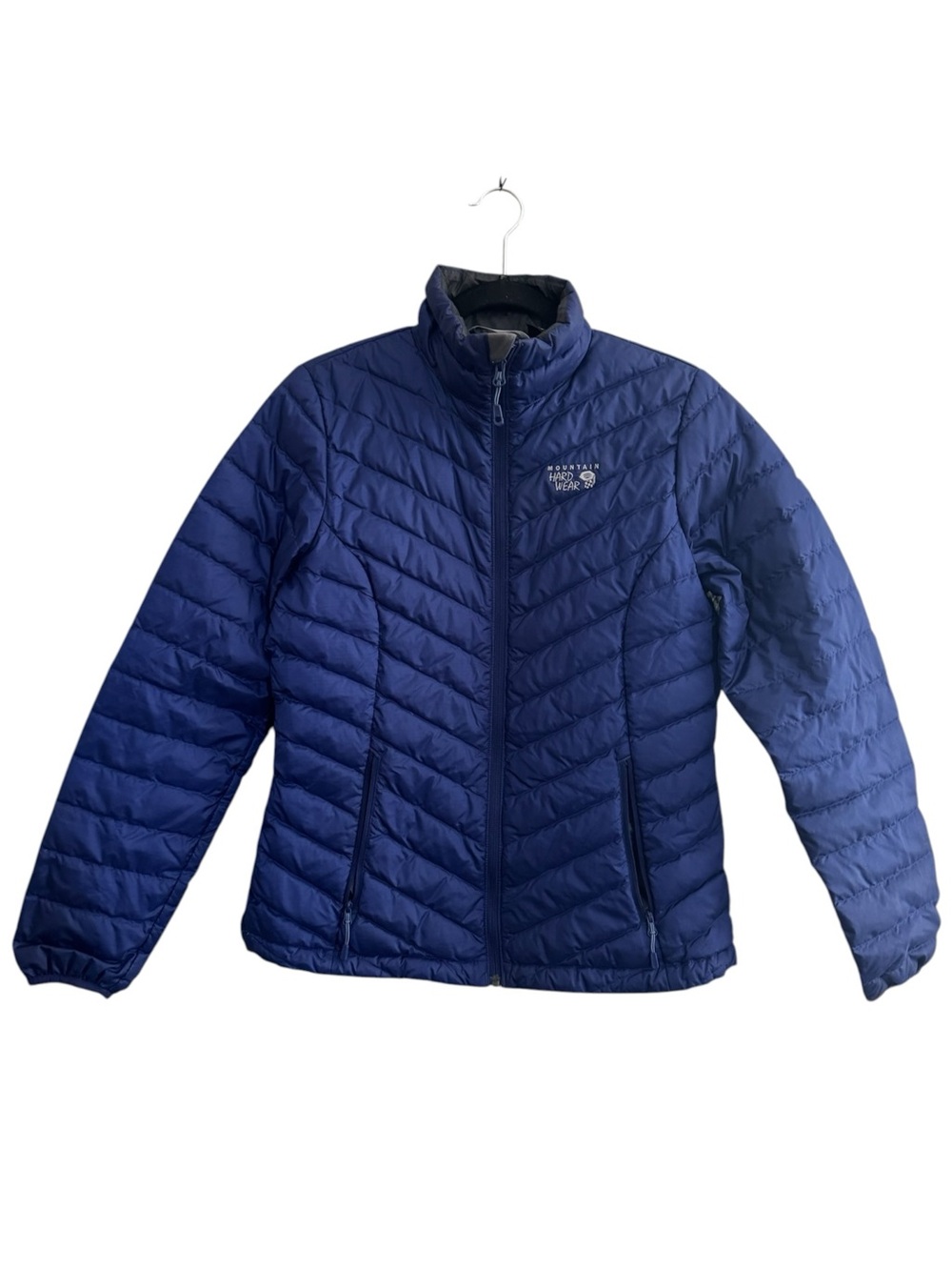 Mountain Hardware Women's Medium Micro Ratio™ Down Jacket blue full zip #NE